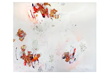 10625 - Acrylfarbe, Blattgold - 100x120cm - 2025